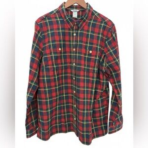 HP Duluth Flannel Shirt XL Holiday Women’s Free Swingin’ NEW